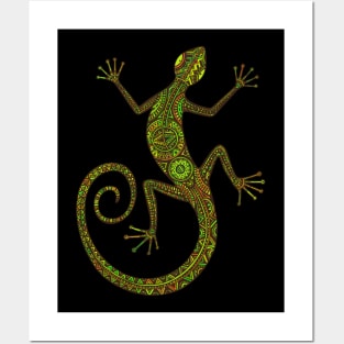 Vintage Lizard Posters and Art